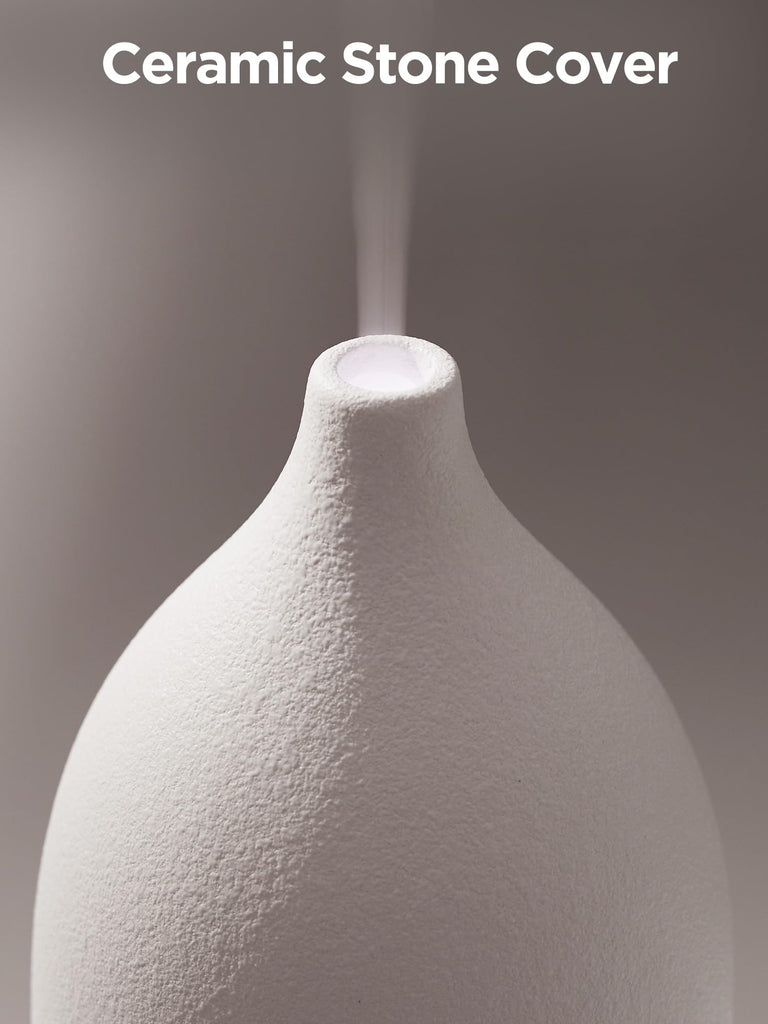 150ml Ceramic Essential Oil Diffuser, Diffusers, White