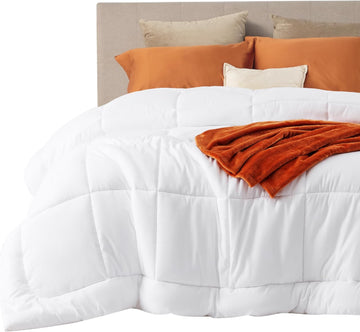 Comforter Duvet Insert - Quilted Comforters, All Season Duvet, GentleSoft Down Alternative Bedding Blanket