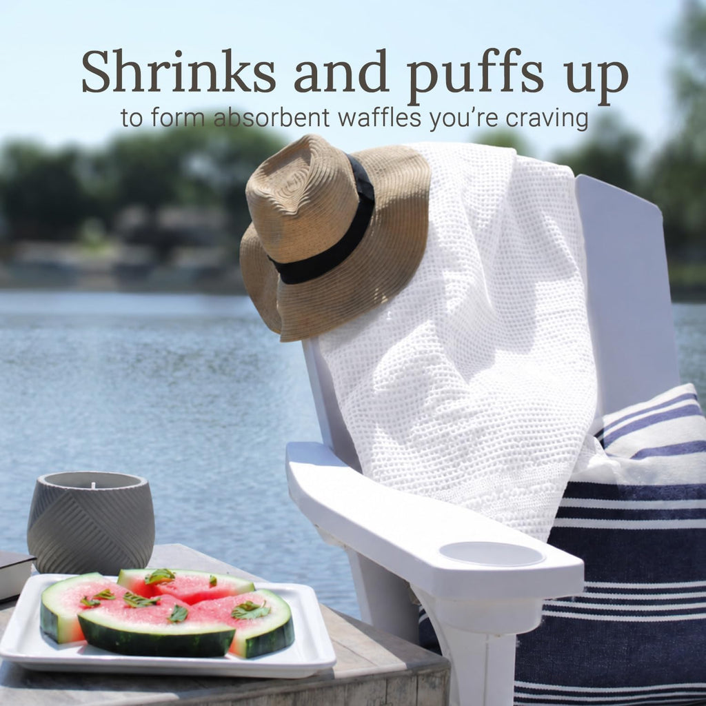 Waffle Bath Sheet Large Bath Towels Quick Dry Thin Body Towels, 40x80 Oversized Bath Towels for Adults, Classic Style