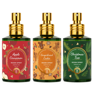 Room Spray Odor Eliminator 3 Pack Christmas Scent, 10.2 Fl oz