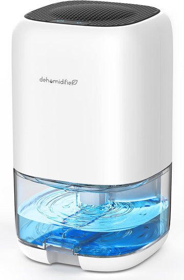 Dehumidifier, 35 OZ Small Dehumidifiers for Bedroom for Home, Quiet with Auto Shut Off