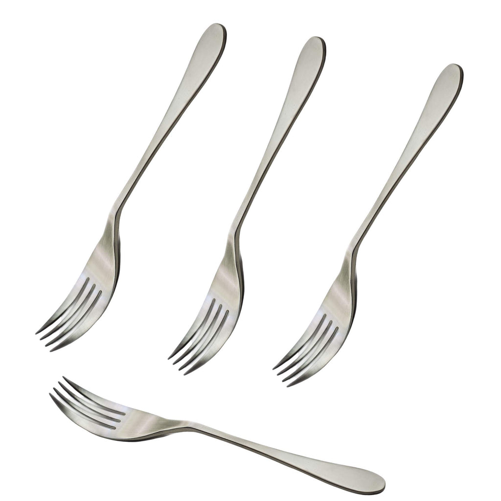 Lite 12 Piece Flatware Set Matte (starter stamped series)
