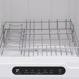 Portable Countertop Dishwasher, 5 Washing 12 Spouts Water Tank Leak-Proof Dry and 360° Rotation Flushing