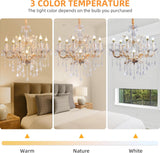 Crystal Chandeliers Light Dining Room_K9 Modern Chandelier Lights for Bedroom - 7 E12 Bulbs Hanging Pendant Lighting Fixtures for Living Room Kitchen Farmhouse Hallway Ceiling Entryway A111-B0F443LL1G