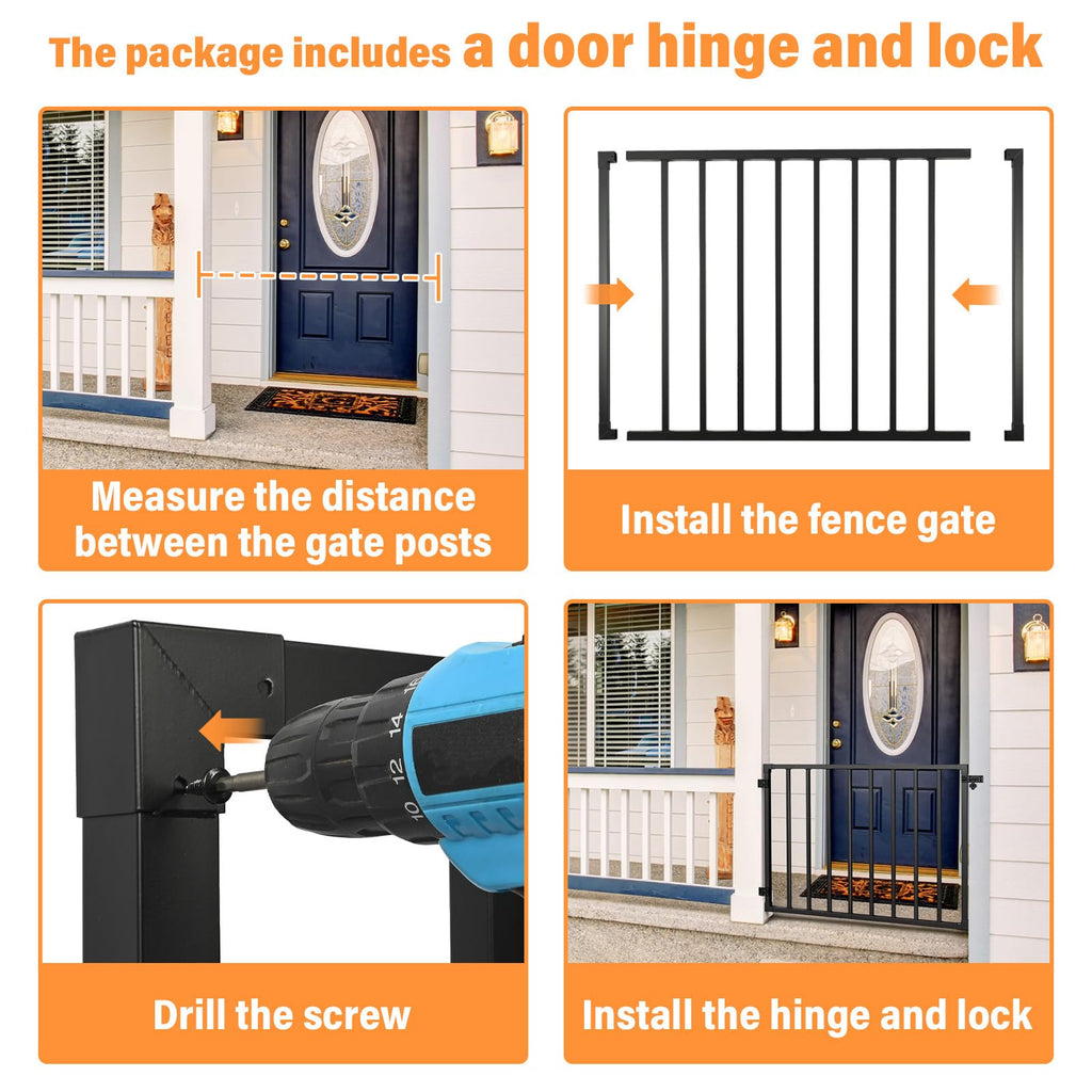 Deck Gate Outdoor, 38''H x 48''W