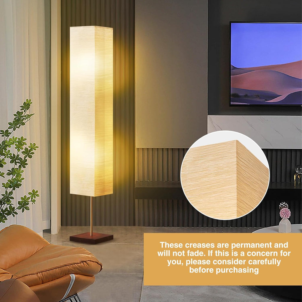 Floor Lamp, Color Temperature Adjustable Column Tall Lamp