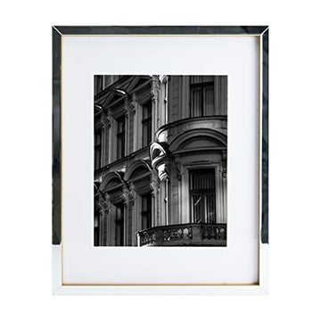 Gold Mirrored 16x20 Matted to 11x14 Picture Frames, Horizontal or Vertica Display