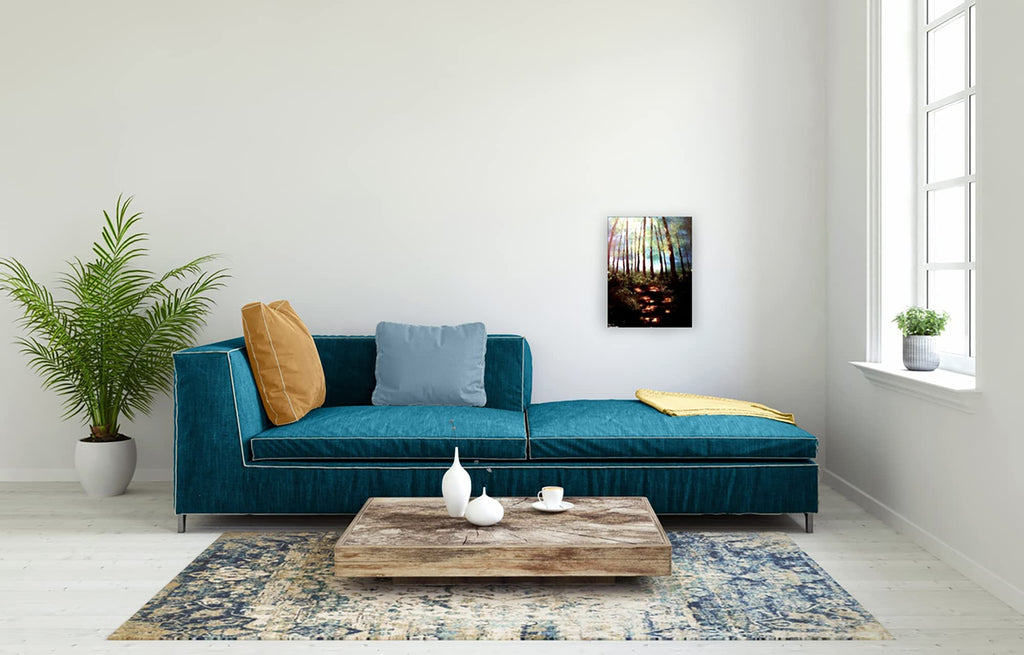 Gallery Clip Frame Modern Low Profile Invisible Minimalist Picture Photo Gallery Frame, Includes Glass and Backing
