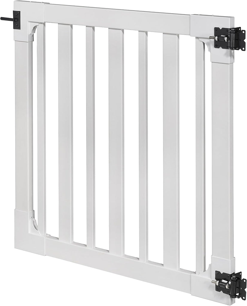 Sturbridge Gate Kit, White, 4ft H x 4ft W, 1 Gate