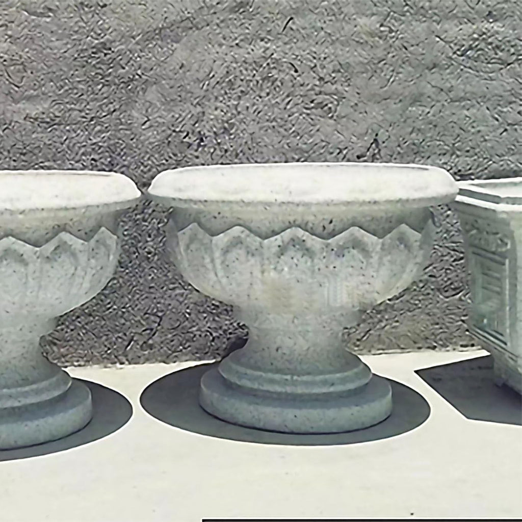 ABS Mold for Classical Pedestal Planter - Reusable Flower Pot Mold for DIY Concrete Garden Urn, Home Patio Balcony