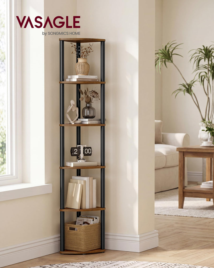 Superfast Toolless Assembly 6-Tier Corner Shelf