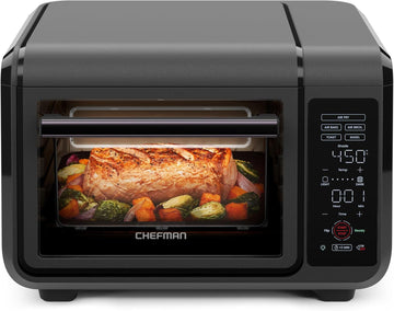 Air Fryer Toaster Oven Combo, Countertop Oven for Quick & Healthy Meals, Bake, Broil, Air Fry, Toast