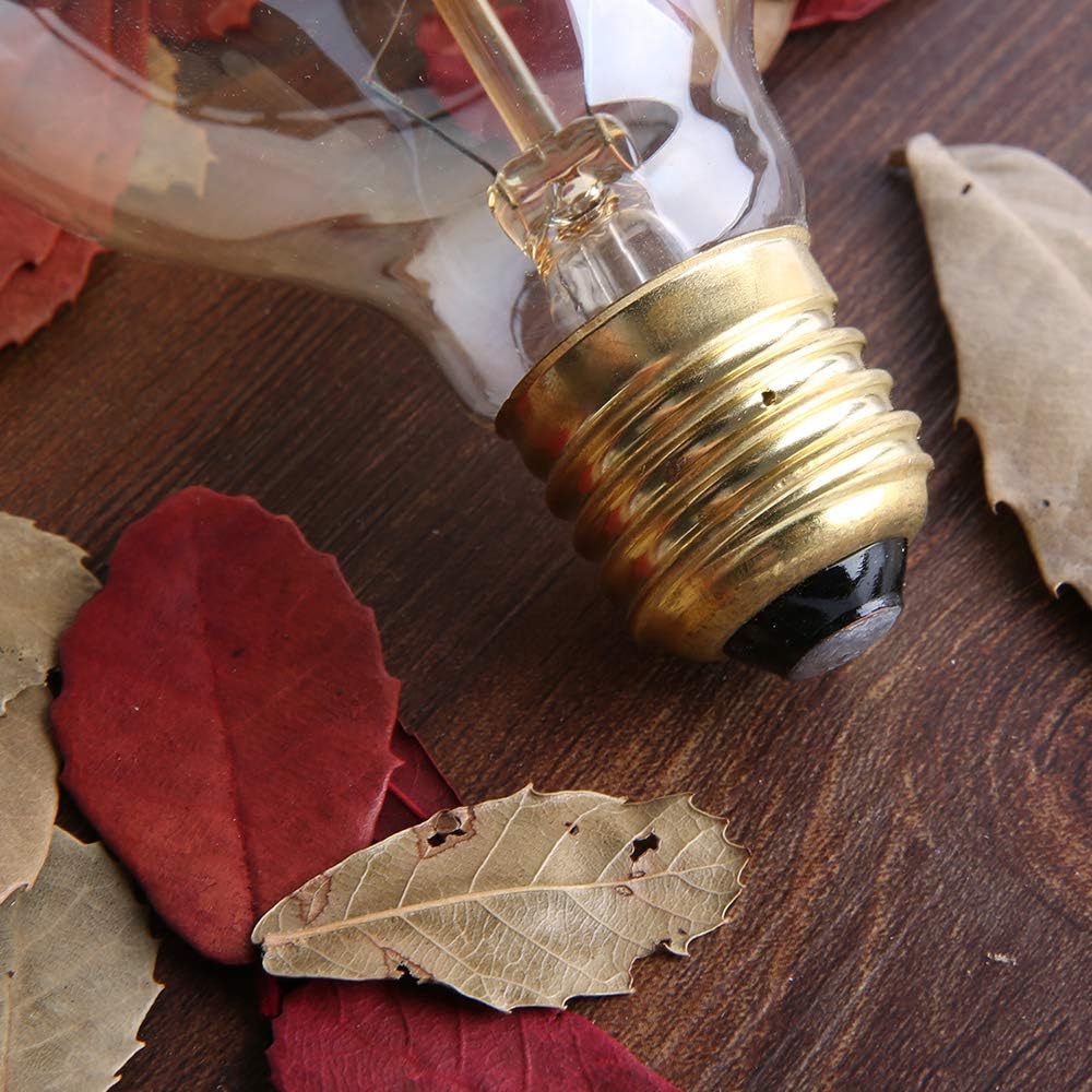 Edison Incandescent Light Bulbs 60 Watt, G25(G80) Vintage Light Large Bulb, 6-Pack Globe Bulbs 2100K Warm White, E26