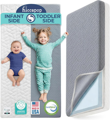 Dual Sided Baby Crib Mattress & Toddler Bed Mattress, Made in USA