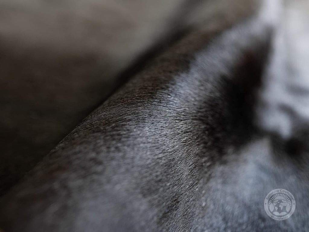100% Genuine Dark Chocolate Brown Cowhide Rug - Modern Style Animal Skin Rug & Floor Carpet & More - Extra Large