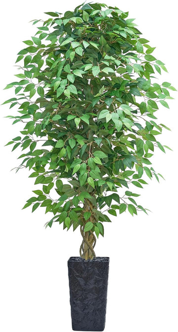 6FT Artificial Ficus Tree, Tall Fake Tree