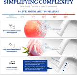 Smart Toilet with Heated Seat, Auto Flush, Foot Sensor Control, Adjustable Wash Modes, Built-In Water Tank, No Water Pressure Limits