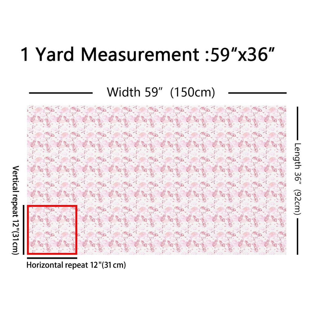 Pink Ballet Fabric by The Yard Soft 10 Yards