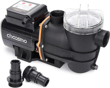 3/4 HP Above Ground Pool Pump with Timer, 3120 GPH 115V Self-Priming Sand Filter Pump Replacement with Filter Basket