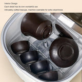 Portable Dishwasher, 360° Directional 4L 5V USB Mini Dishwasher, Countertop Dishwasher for Dishware Fruit Vegetable