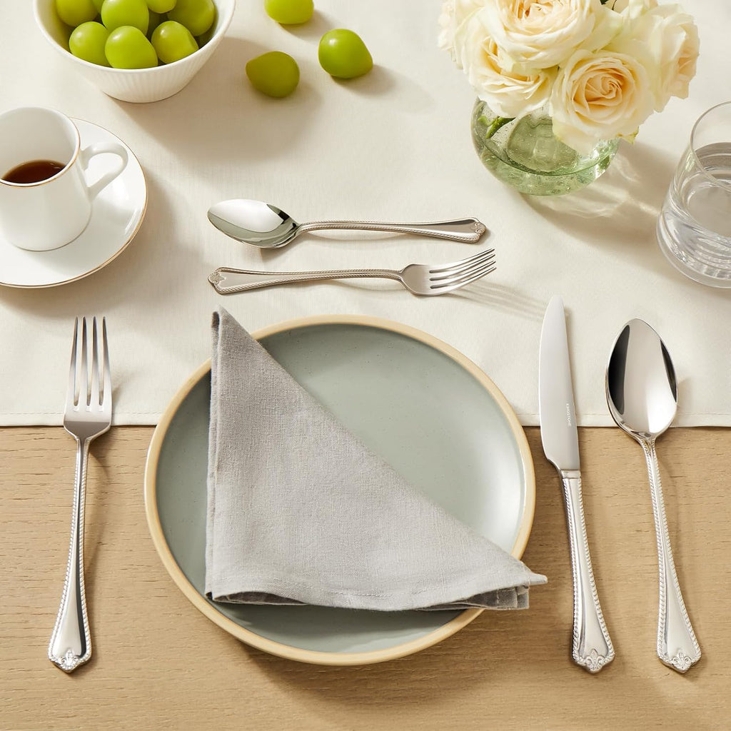 Silverware Set, 40-Piece 18/10 Stainless Steel Flatware Set Cutlery Set for 8