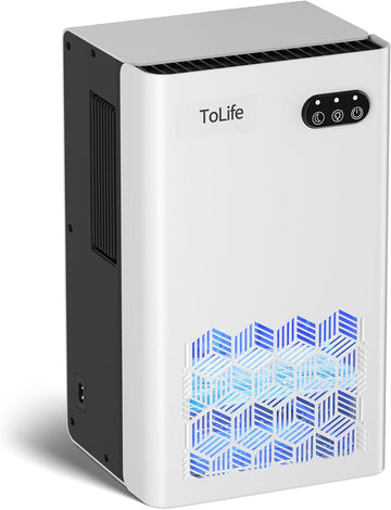 Dehumidifier for Home, 1000 sq.ft Dehumidifiers for Basement Bedroom Bathroom with 95 OZ Water Tank