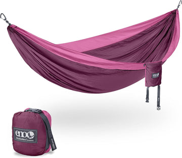 Eagles Nest Outfitters DoubleNest Lightweight Camping Hammock, 1 to 2 Person, Special Edition Colors, ATC