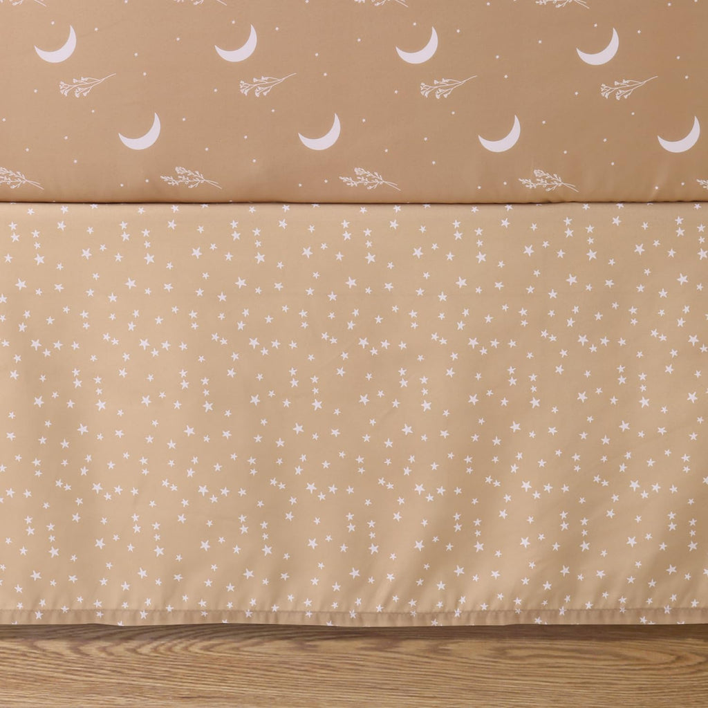 3 Piece Baby Crib Bedding Set for Boys & Girls - Newborn, Infant & Toddler Nursery Bed Set Decor with Fitted Crib
