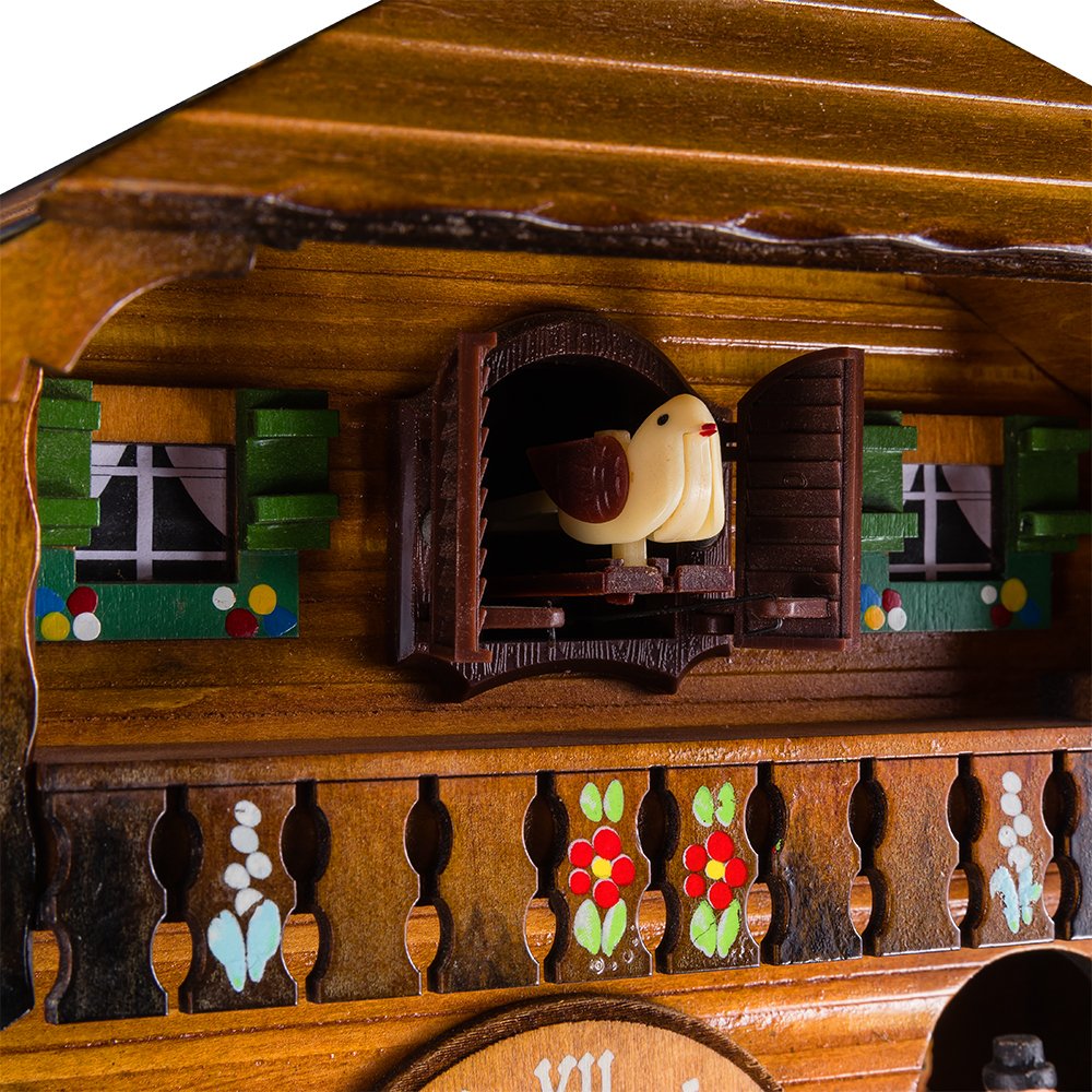 Cuckoo Clock Pendulum Quartz Wall Clock Black Forest House Home Decor