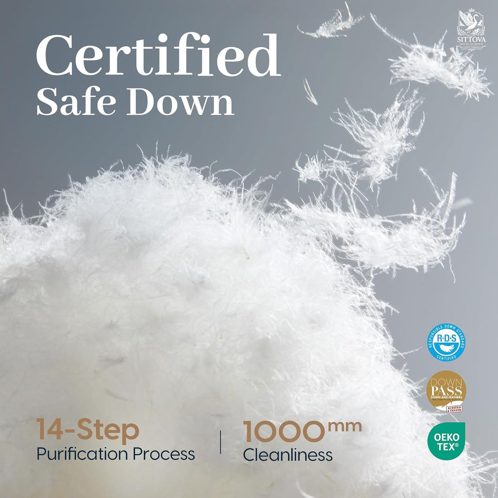 Goose Down Fiber Comforter California King