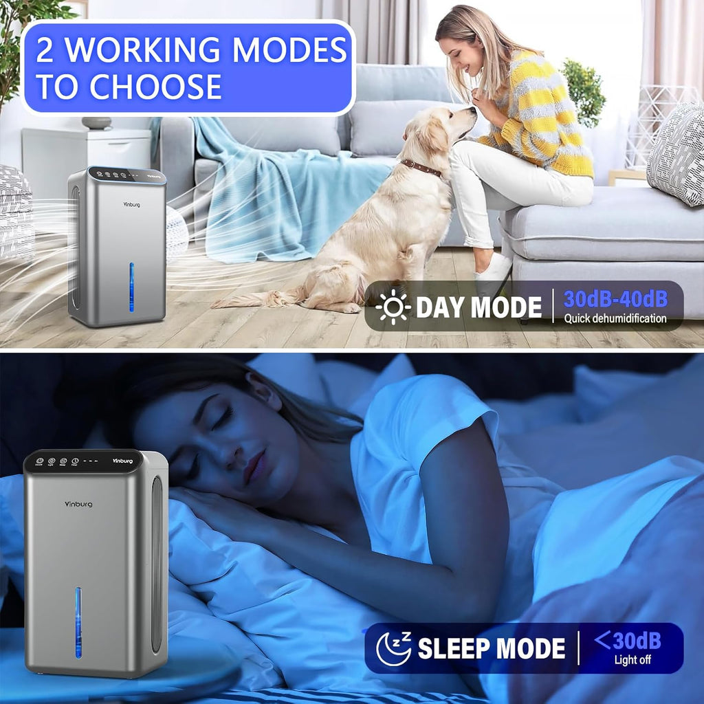 Dehumidifiers for Home (85 OZ Water Tank