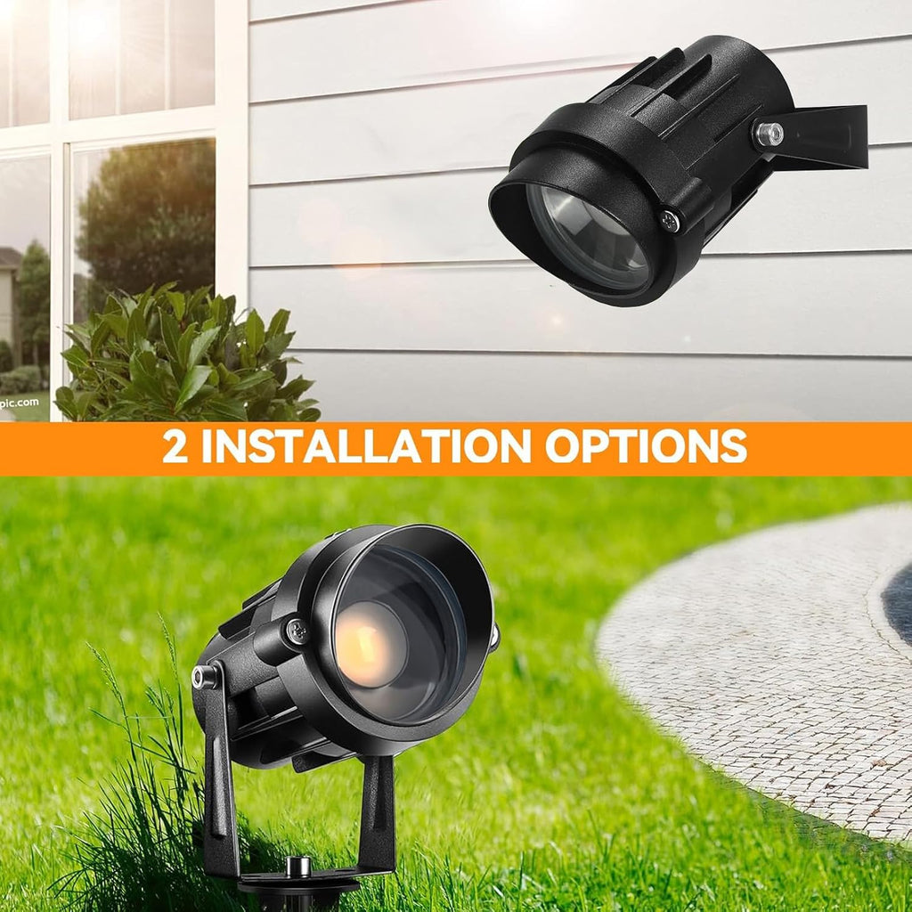 Low Voltage Landscape Lights with Connectors Outdoor: 7W 700LM LED Landscape Lighting for Tree Garden Yard Pathway |
