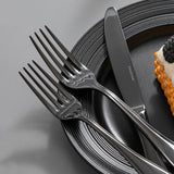 40-Piece Teardrop Silverware Set for 8, 18/10 Stainless Steel Flatware Set