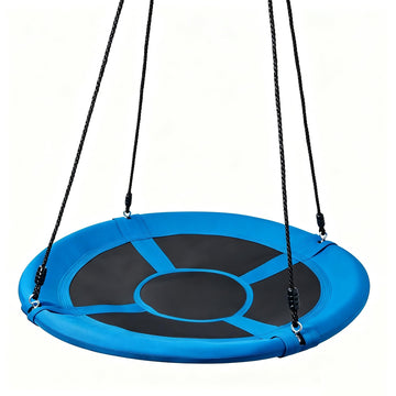 40 inch Saucer Tree Swing 900Lb Weight Capacity, Waterproof Swing Seat for Kids Outdoor with Hanging Straps