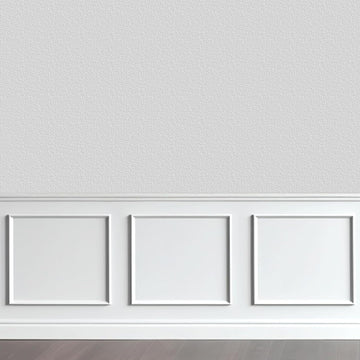 4 Set of 20" x 20" Pre-Cut Accent Kit, Peel and Stick Premade Wainscoting Panels for Interior Decoration, Ready to