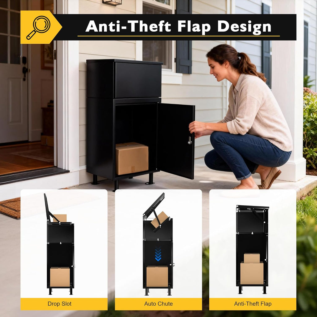 Parcel Drop Boxes Package Delivery Boxes with Secure Storage