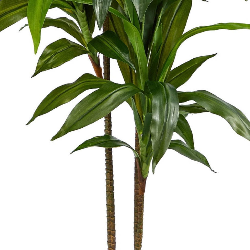 48 in Artificial Dracaena Real Touch Plant with Pot | Multi-Tonal Trunks, Large Indoor Silk Plant, Maintenance-Free