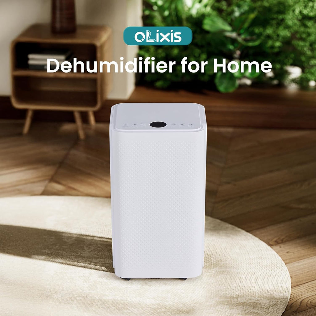30Pints Dehumidifier with Drain Hose, Most Efficient Energy Star, 2,000 Sq.Ft Dehumidifier for Basement, 2L Tank 38dB