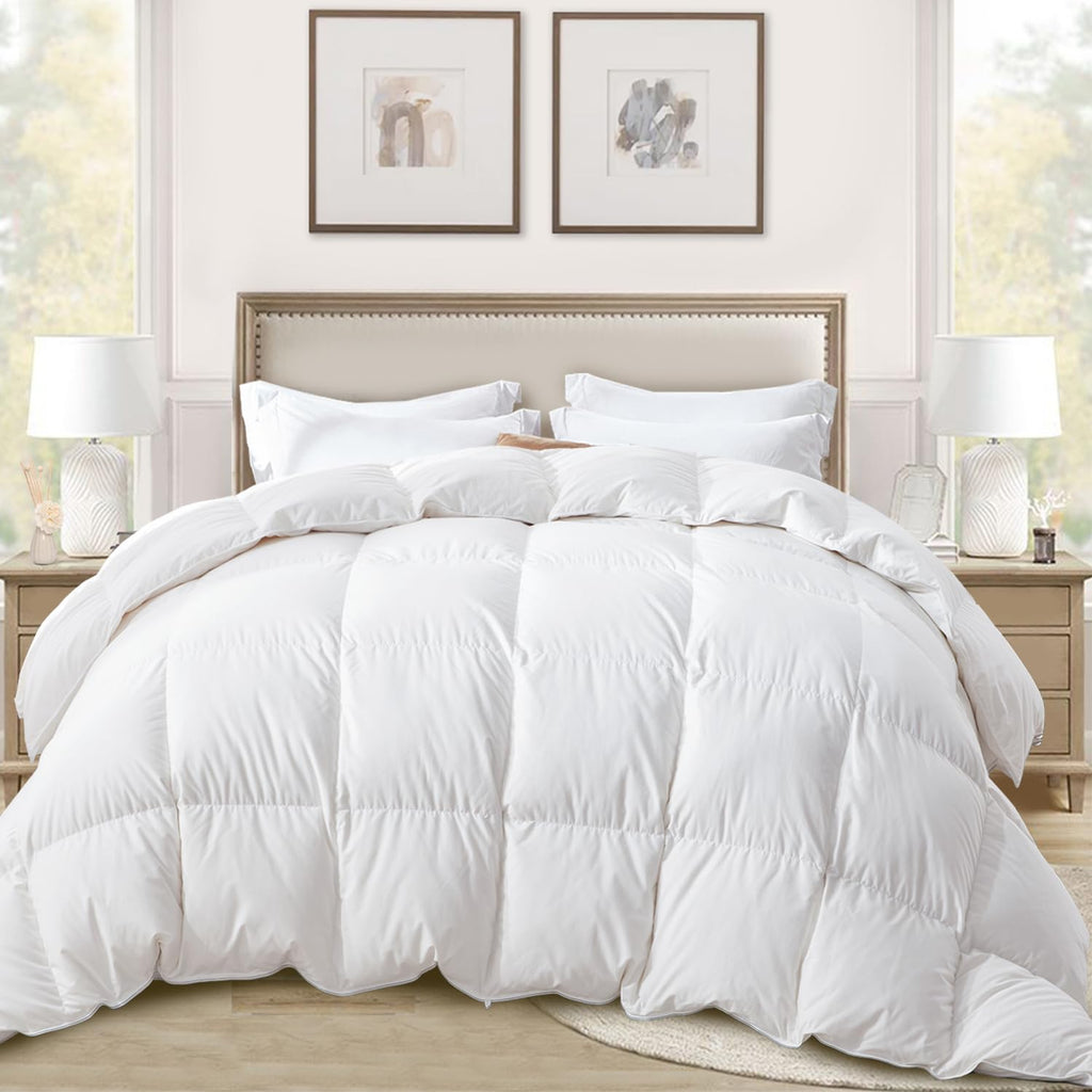 Ultra-Soft Down Feather Comforter California King Size