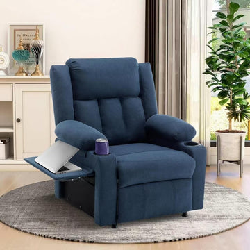 Power Recliner Chair,Reclining Sofa Chair with Heat and Massage for Adults