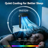 Portable Air Conditioners, 4-in-1 Mini Small Air Conditioner Evaporative Air Cooler Fan with 1000ml Water Tank