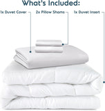 Queen Duvet Cover Set with Comforter Insert