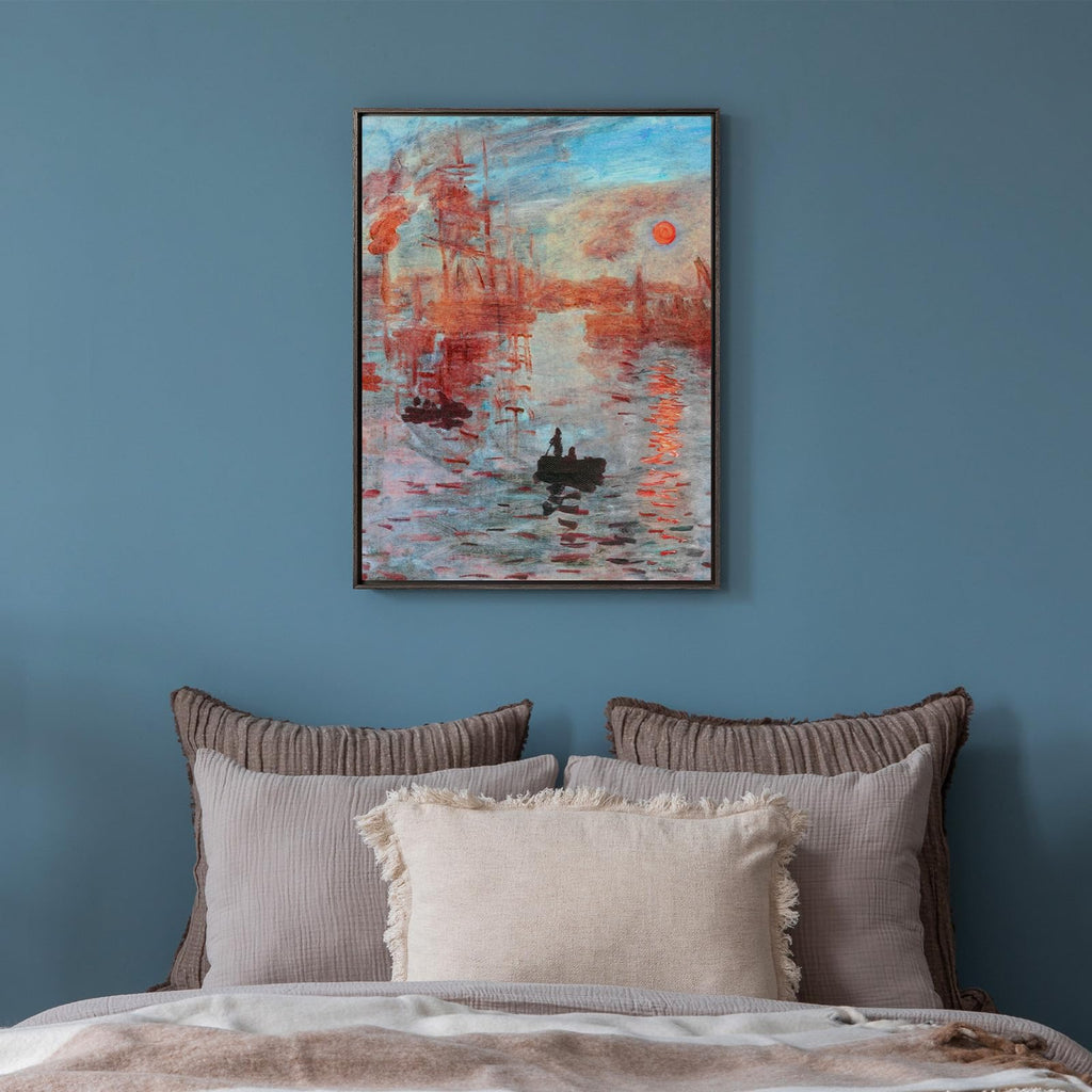Floating Frame for 24x36 Stretched Canvas with 1.5" Deep, Dark Brown