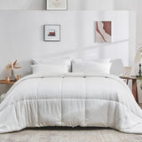 DOZ All Season Cooling Comforter, 100% Viscose Derived from Bamboo, Breathable, Lightweight, Soft
