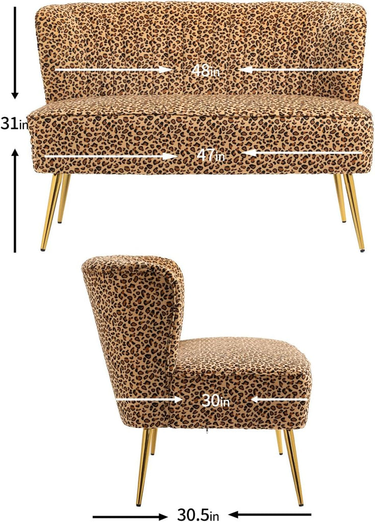 Velvet Couch Modern Loveseat Sofa Twin Size Contemporary Sofas Upholstered with Contemporary Velvet Upholstered Sofa