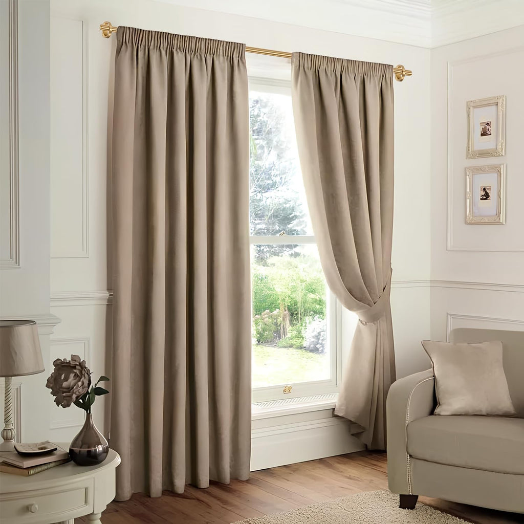 Modern Curtain Rods, 1Inch Diameter Decorative Single Window Rod Telescoping Drapery Rods Warm