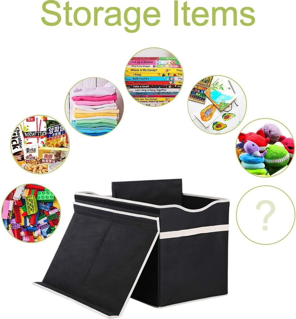 Toy Box Chest, Collapsible Sturdy Storage Bins with Lids, Extra Large Kids Toy Storage Organizer Boxes Bins Baskets