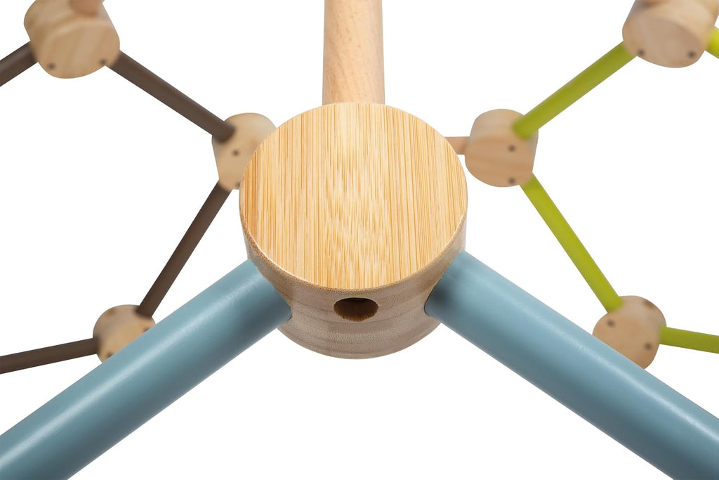Adventure Climbing Dome, Versatile Climber Made of Durable Wood, for Children from 2 Years, 12487, Multicoloured