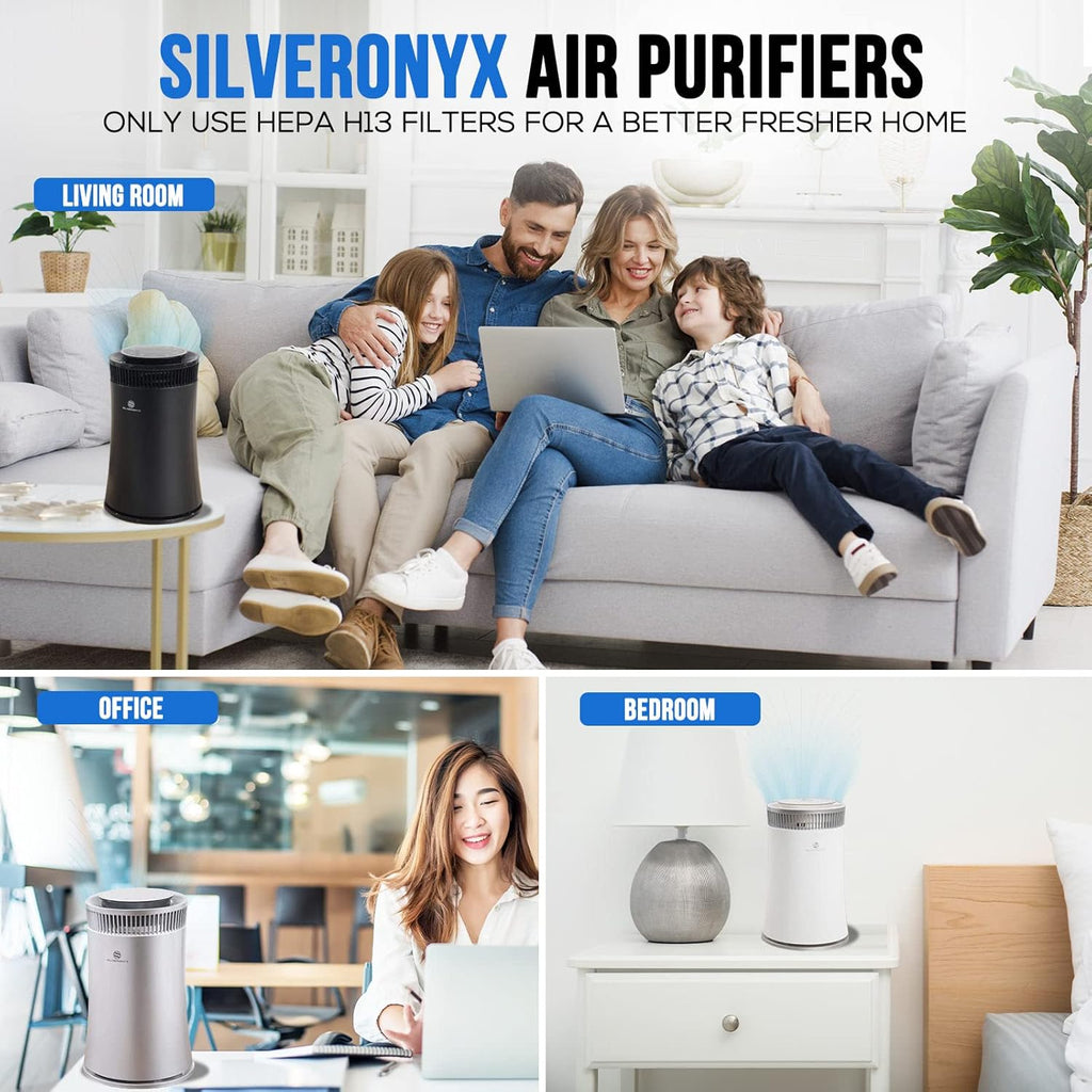 Air Purifier for Home Large Room - 5-in-1 HEPA Filter System, Covers Up to 500 Sq Ft for New Home fo