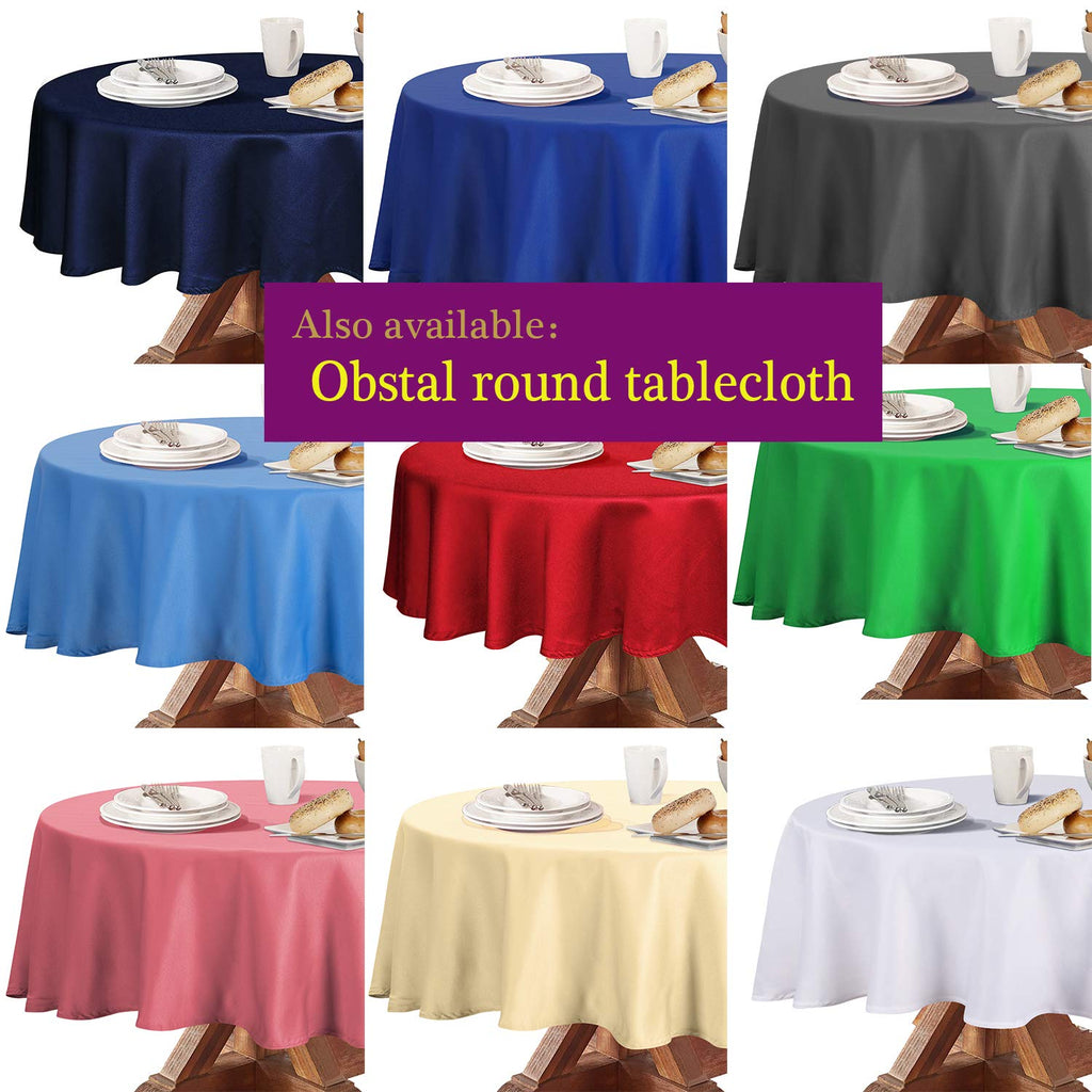 Rectangle Table Cloth, Navy Blue, 60 x 102 Inch